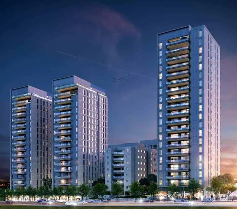 שכונת אאורה האורן. הדמיה: יח"צ אאורה