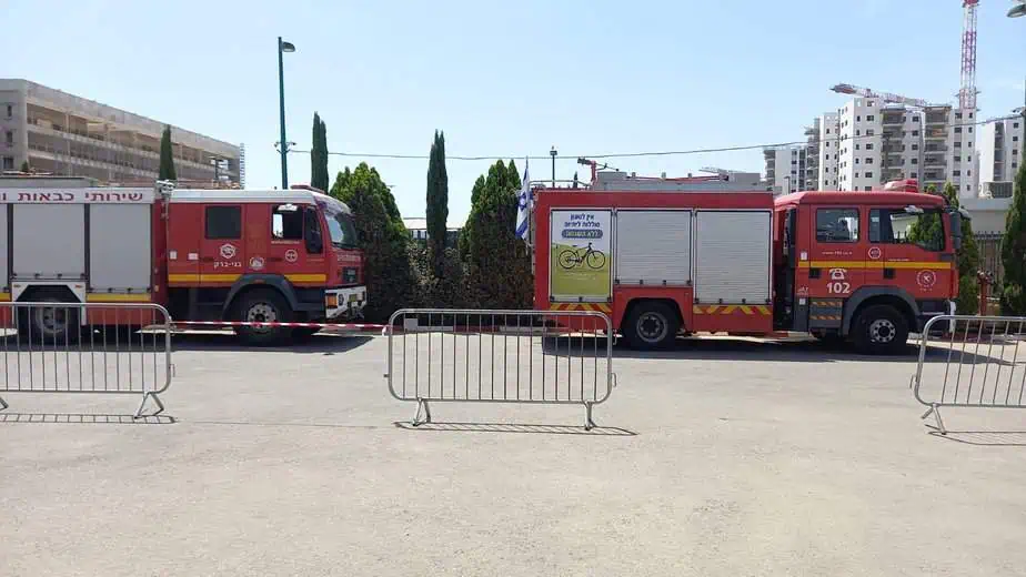 מכבי אש צילום ישי אהרוני קצין הסברה אזורי תחנת בני ברק