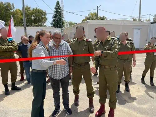 עובד צה"ל יוסף אוקנין מאור יהודה. צילום: דובר צה"ל