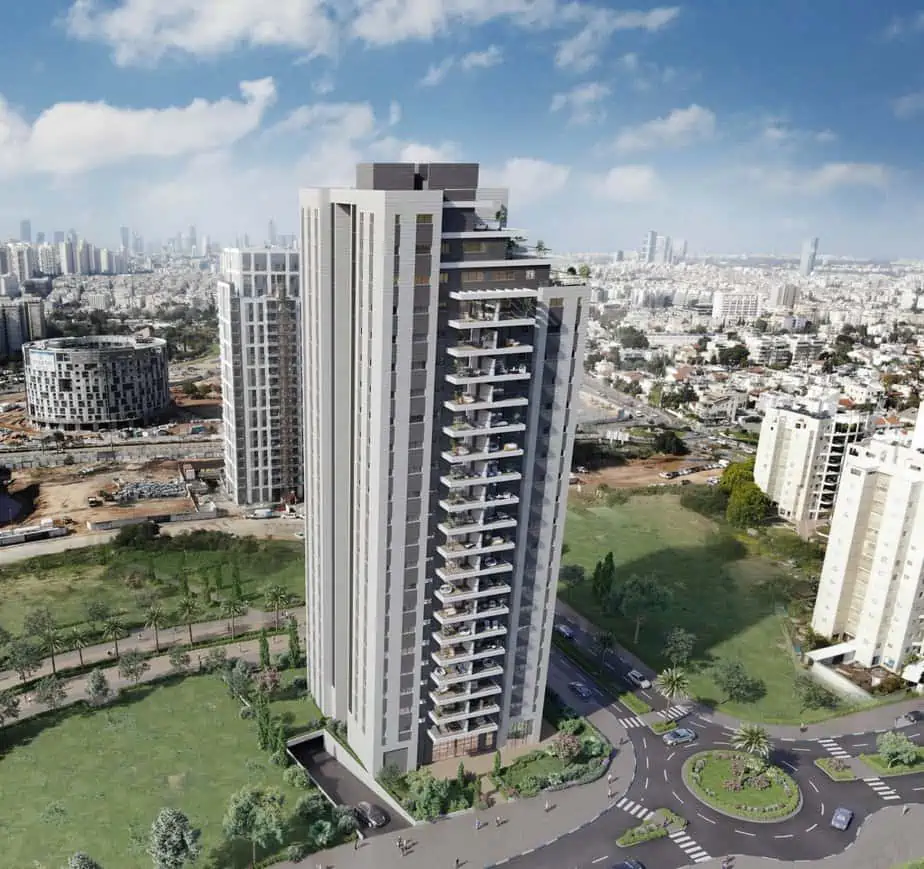 אורנה פרי יח"צ. פרויקט דוניץ בגבעת שמואל קרדיט הדמייה AA STUDIO
