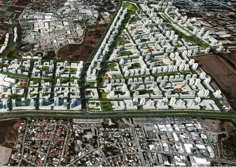 דוברות אור יהודה. הדמיה: חברת קשת מכ ניהול פרויקטים ואדריכלים קולקר-קולקר-אפשטיין