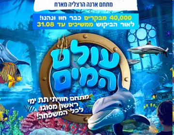 עולם המים. רן רהב צילום באדיבות פועלים וונדר