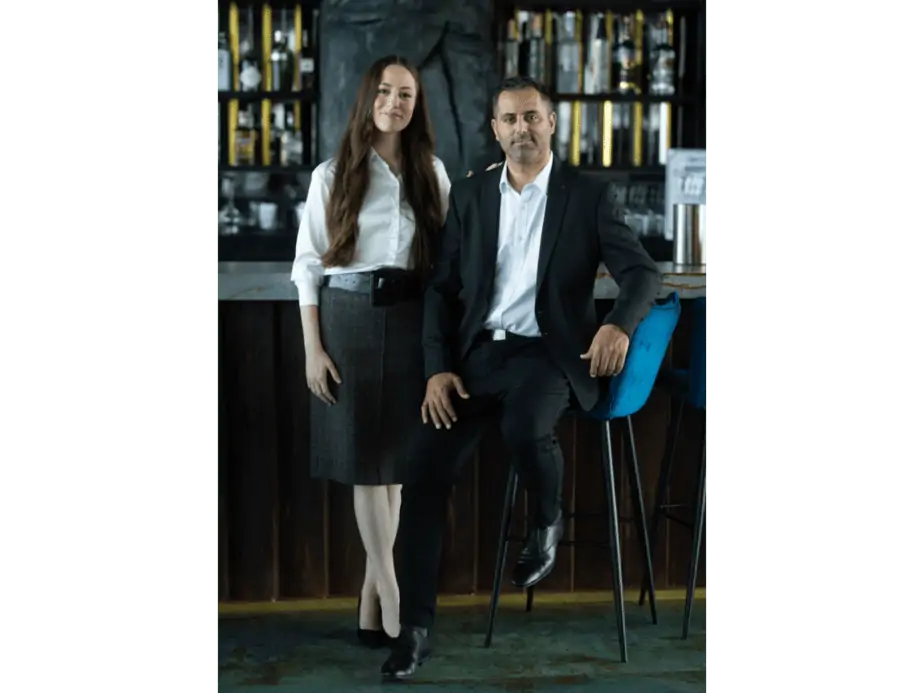 אבי ושרון תורג'מן. צילום: ענת קזולה ל Q Elite Beauty