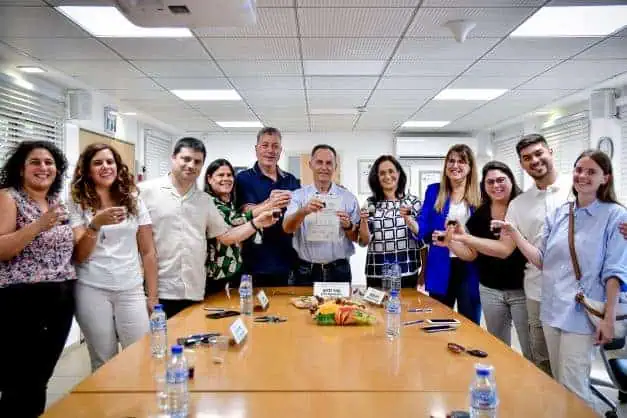 הקמת הנהגת בקעת אונו . דוברות סביון