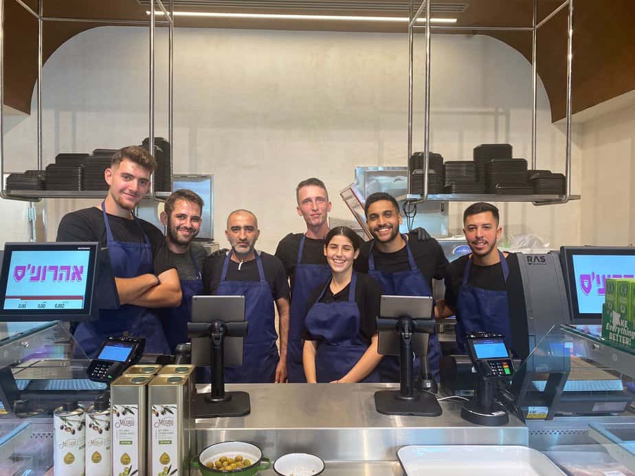 Aharonis - Butchery - Hamburger - Rotisserie by Chef Israel Aharoni in Gani Tikva.  Photo: Ono News