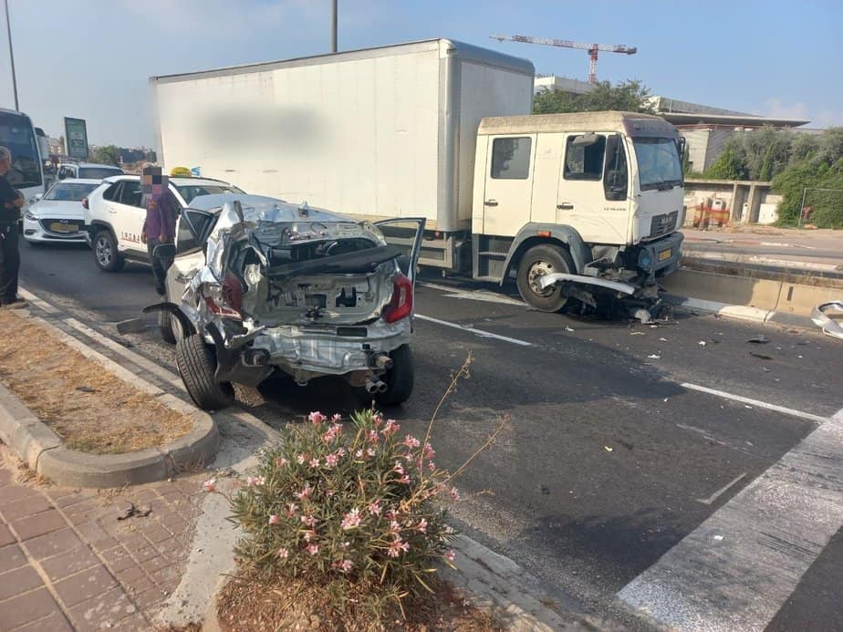 קרדיט: תיעוד מבצעי, כבאות והצלה מחוז דן