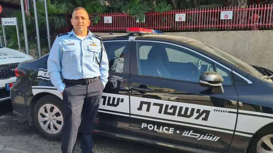 רפ"ק אריק ברק. צילום דוברות המשטרה