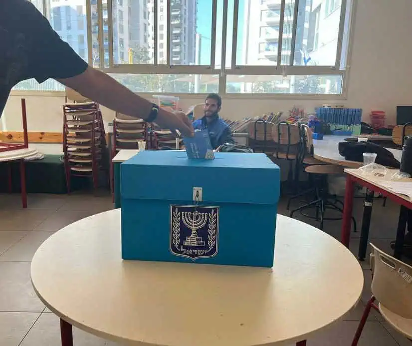 בחירות לכנסת ה 25. צילום אונו ניוז
