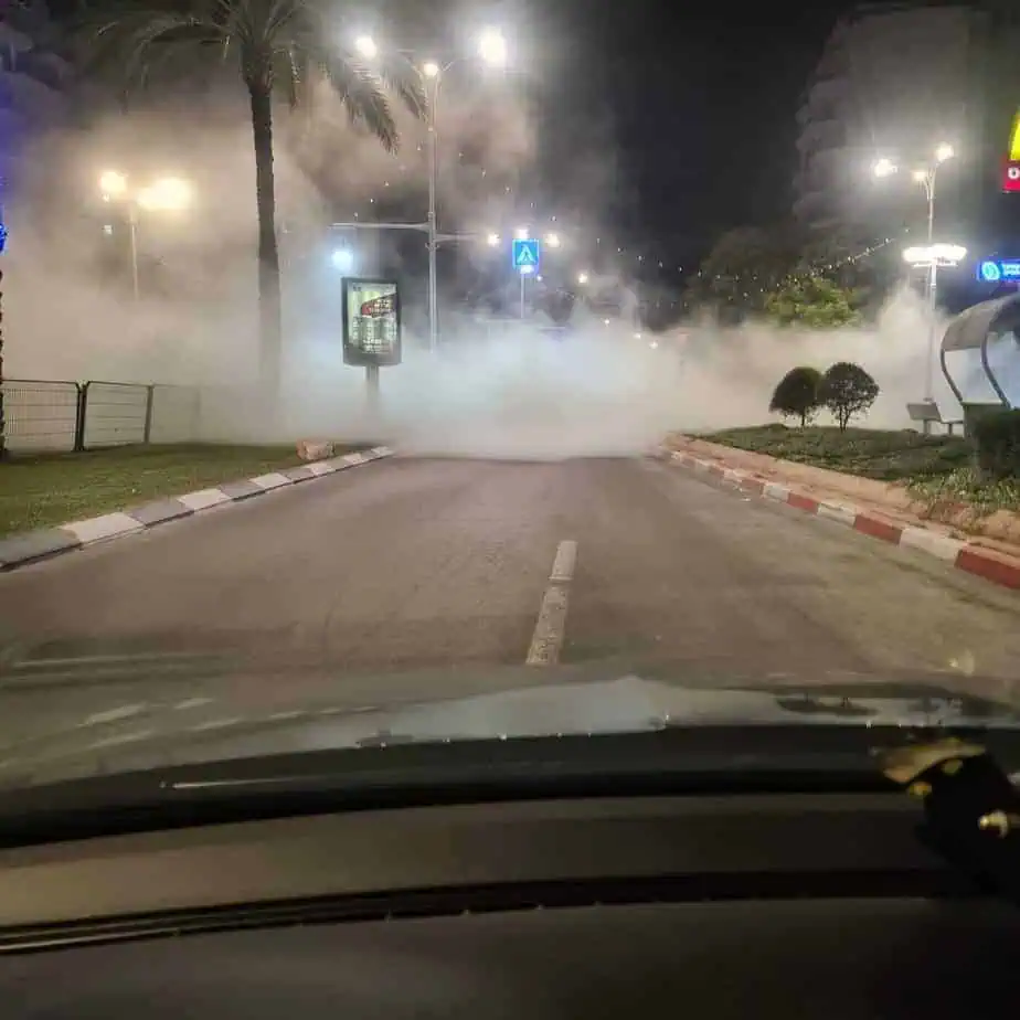 ונדליזם בשכונת נווה סביון אור יהודה. צילום באדיבות התושבים