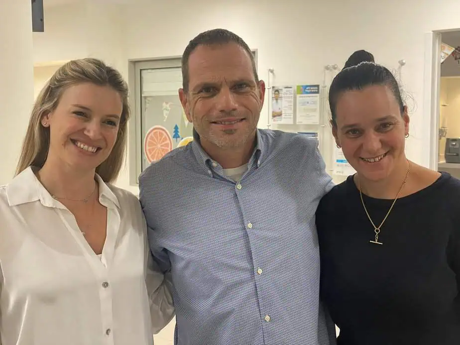 ד"ר גרשטיין, ד"ר פרנקו וד"ר רוב. צילום:אונו ניוז