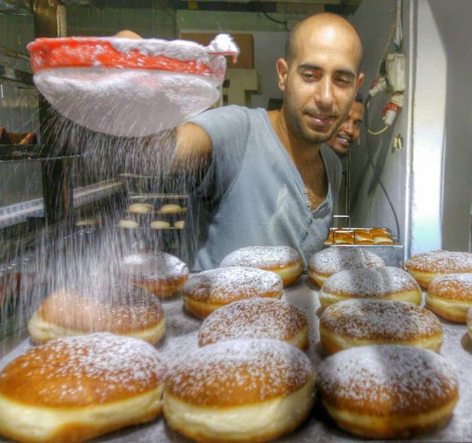 צילום: מאפיית השלום -סופגניות לחנוכה