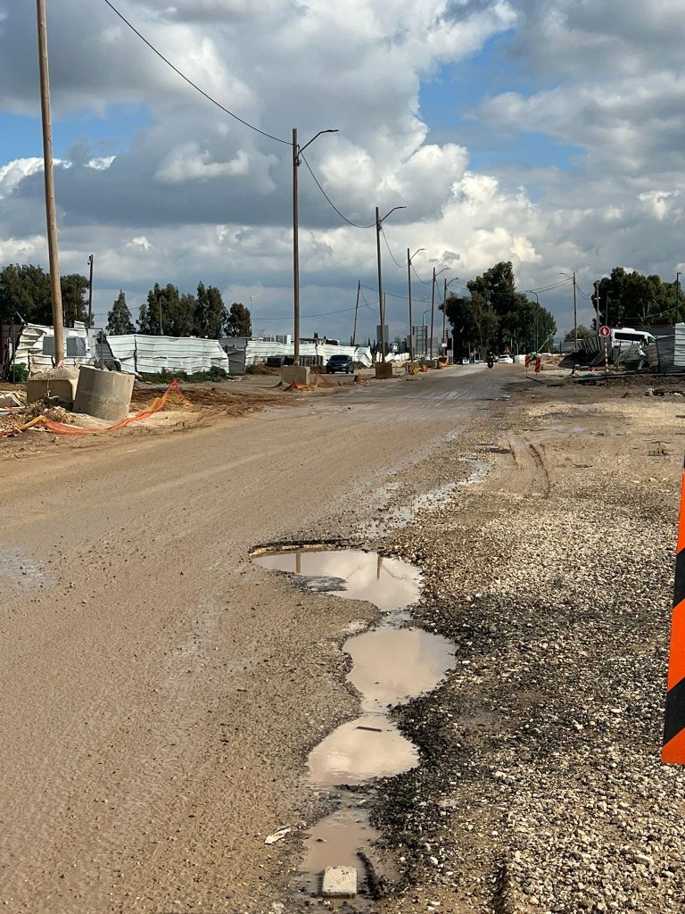 רחוב לוחמי האש. צילום: אונו ניוז