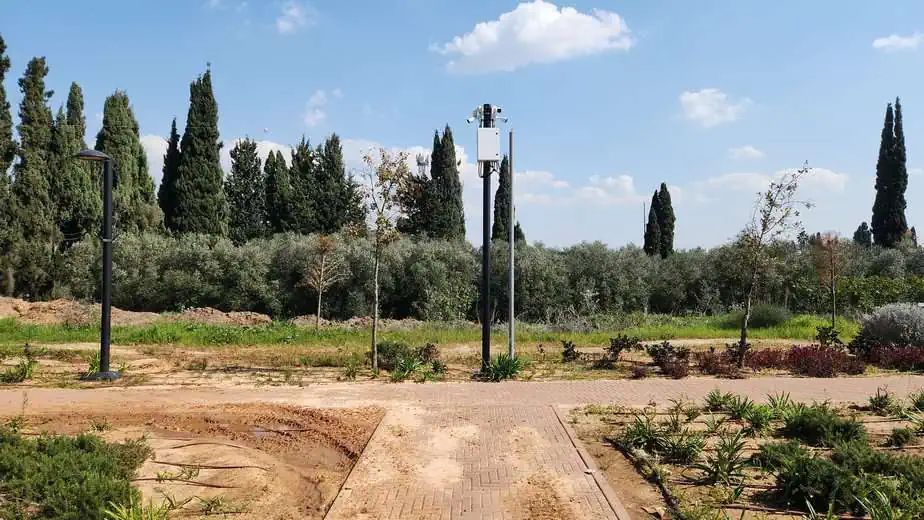 מצלמות בסביון. צילום: דוברות סביון