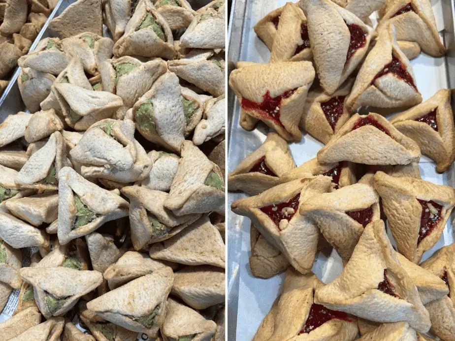 אוזני המן באור יהודה. באדיבות מאפיית היוצרים