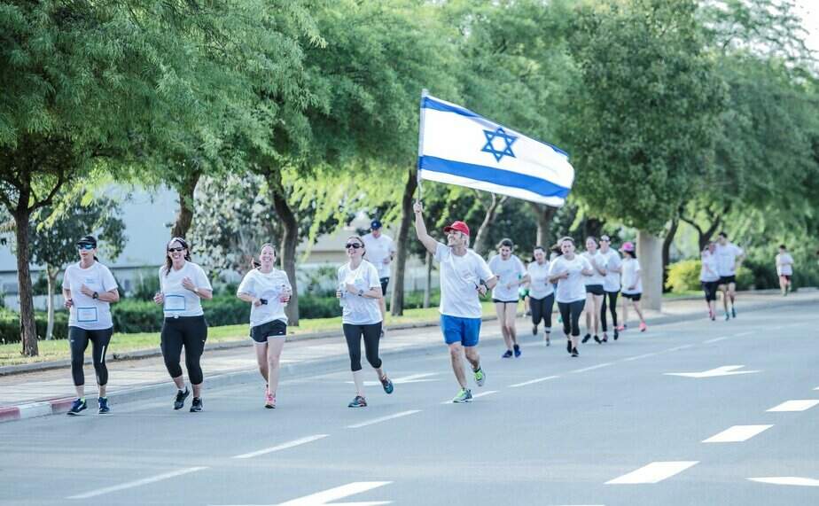 רצים לזכרם. קרדיט צילום: עמותת דרך הרגליים