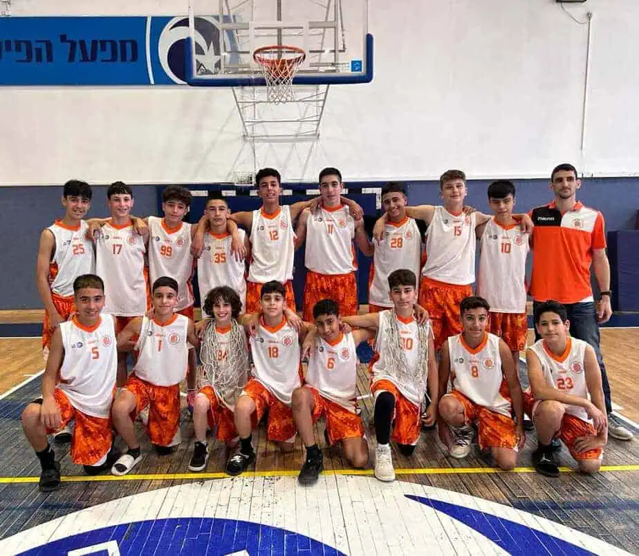 ילדים ב כדורסל אור יהודה. צילום: נפגשים מרכזים קהילתיים