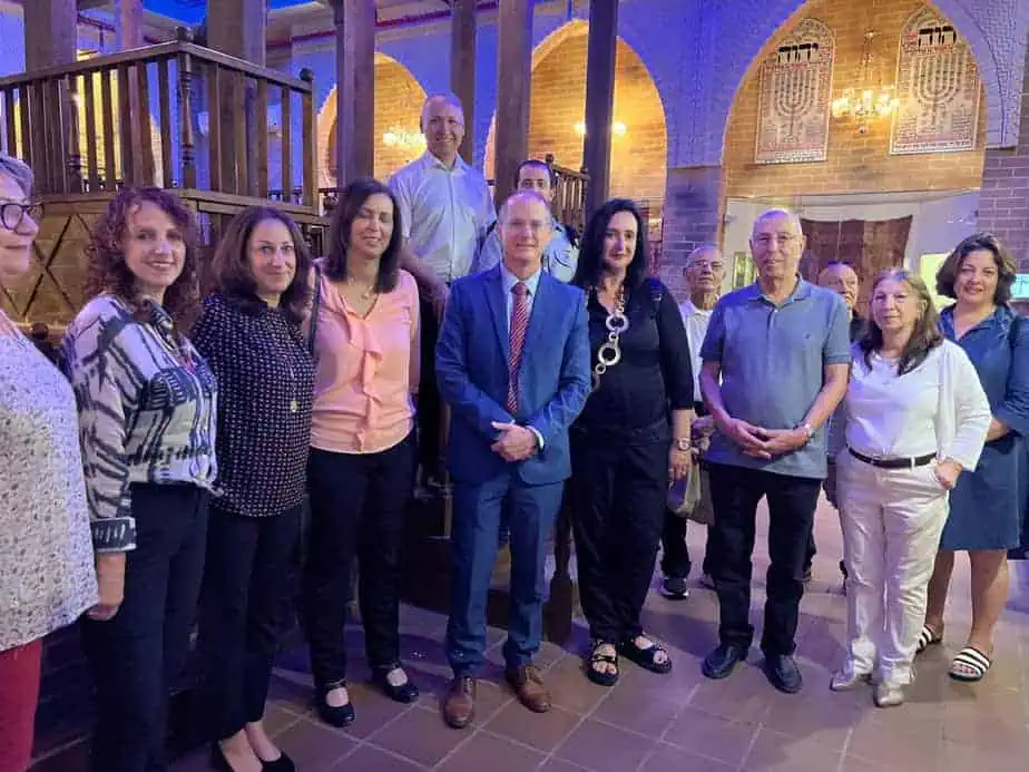 סיור של ועדת העלייה, הקליטה והתפוצות באור יהודה. צילום : דוברות ועדת  העלייה