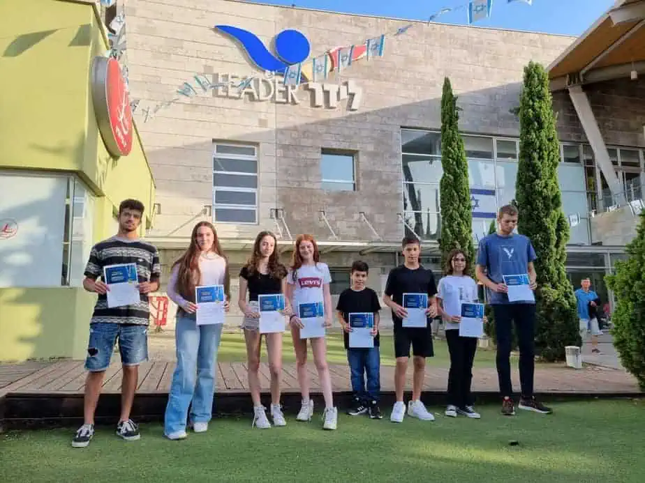 מלגאים ספורטאים מצטיינים בגני תקווה. צילום: דוברות עיריית גני תקווה