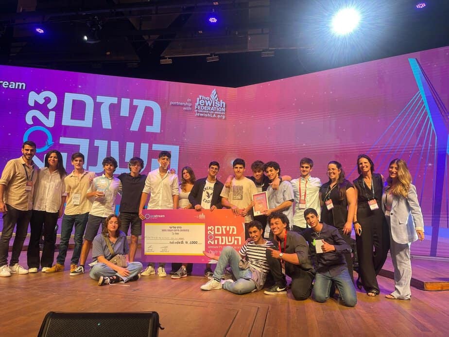 אור יהודה- מקום שלישי בתחרות מיזם השנה 2023 של עמותת יוניסטרים. צילום: "נפגשים" מרכזים קהילתיים