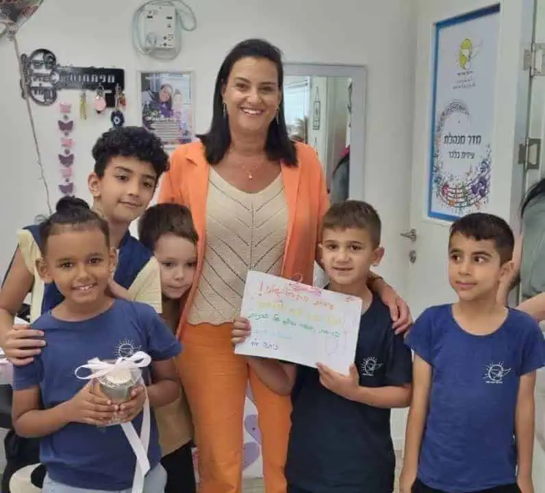 עידית בלכר מנהלת בית ספר אהוד מנור אור יהודה. צילום: דוברות עיריית אור יהודה