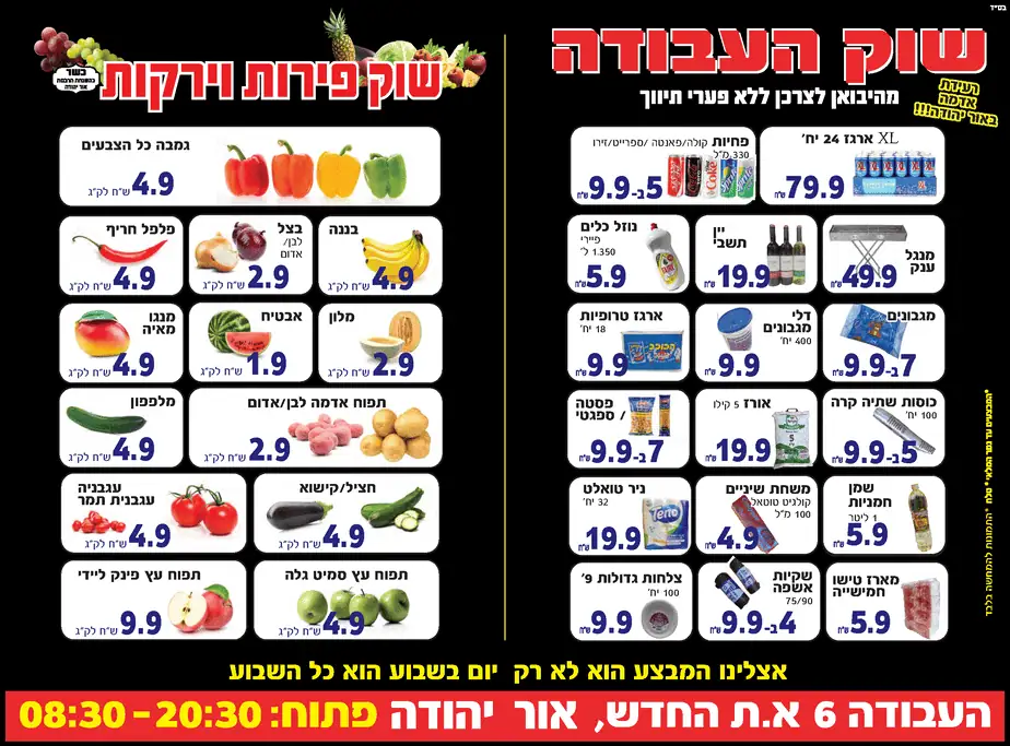 סיטונאות המרכז שוק העבודה2