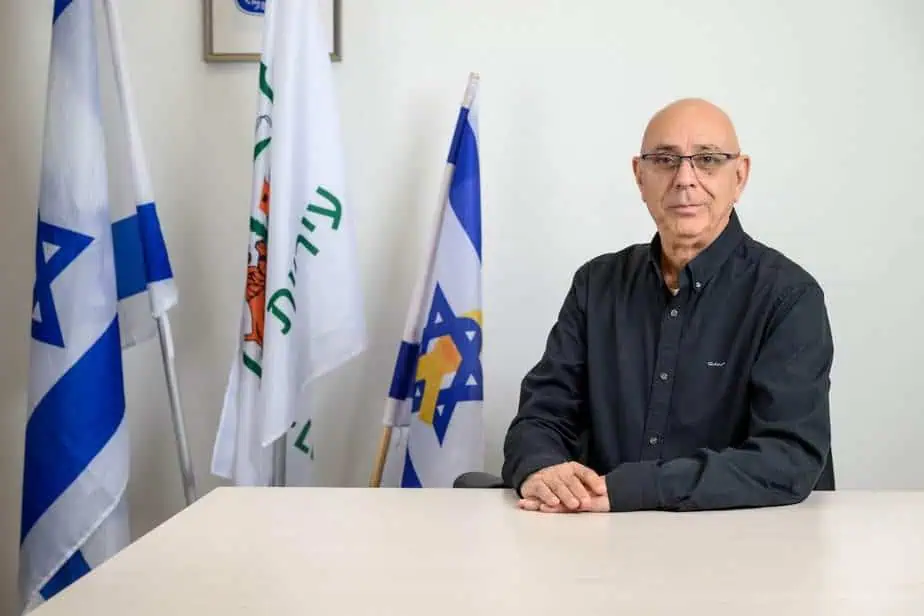 אמנון סעד ראש העיר יהוד מונוסון. צילום: עמי ארליך