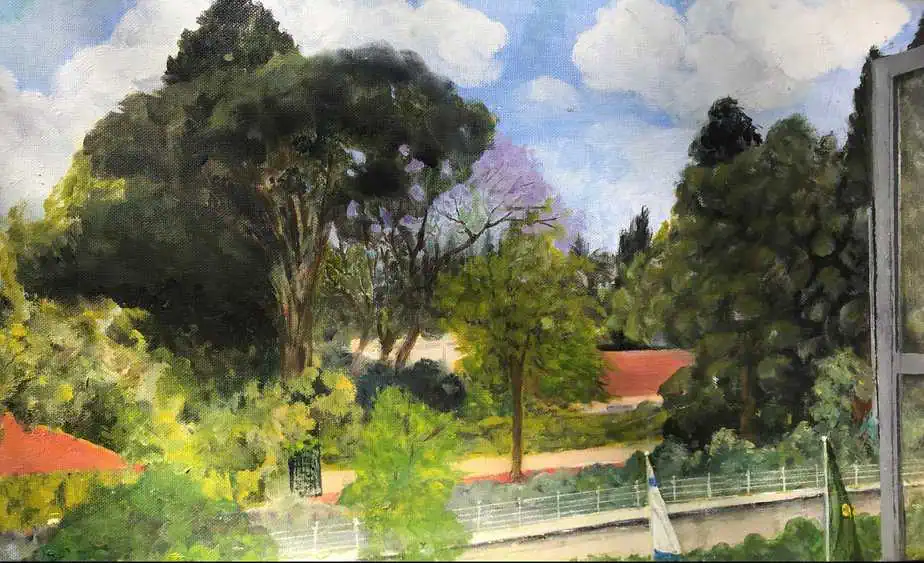 תערוכת אמנות הקהילתית "צבע מקומי" סביון -פנינה גוטפריד. צילום: דוברות סביון