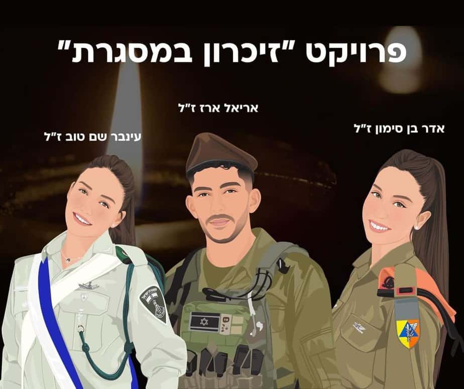 פרויקט “זיכרון במסגרת”. צילום: אדיר אויגונר