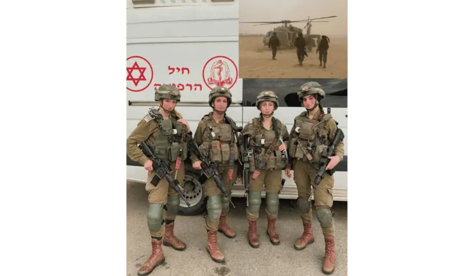הצוות של תאג״ד קרקל. צילום: דובר צה"ל