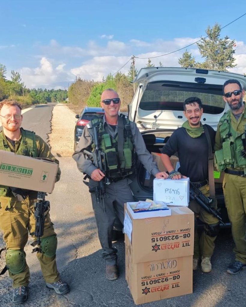 “סנדוויץ’ לכל חייל”. צילום: דוברות עיריית גני תקווה