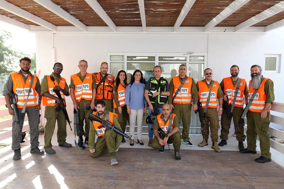 כיתת כוננות באור יהודה. צילום: סטודיו ישראל