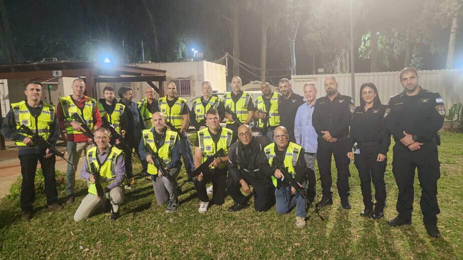 כיתת הכוננות בסביון. צילום: דוברות משטרה