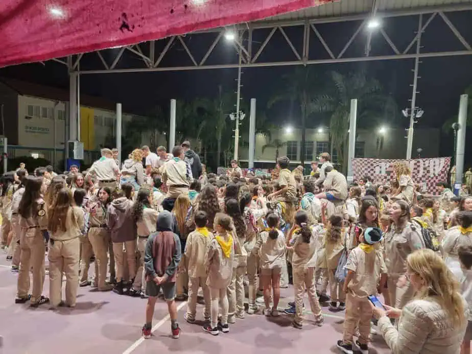 תנועת הצופים שבט מרום. צילום: צילום: מחלקת הנוער והצעירים, עיריית קריית