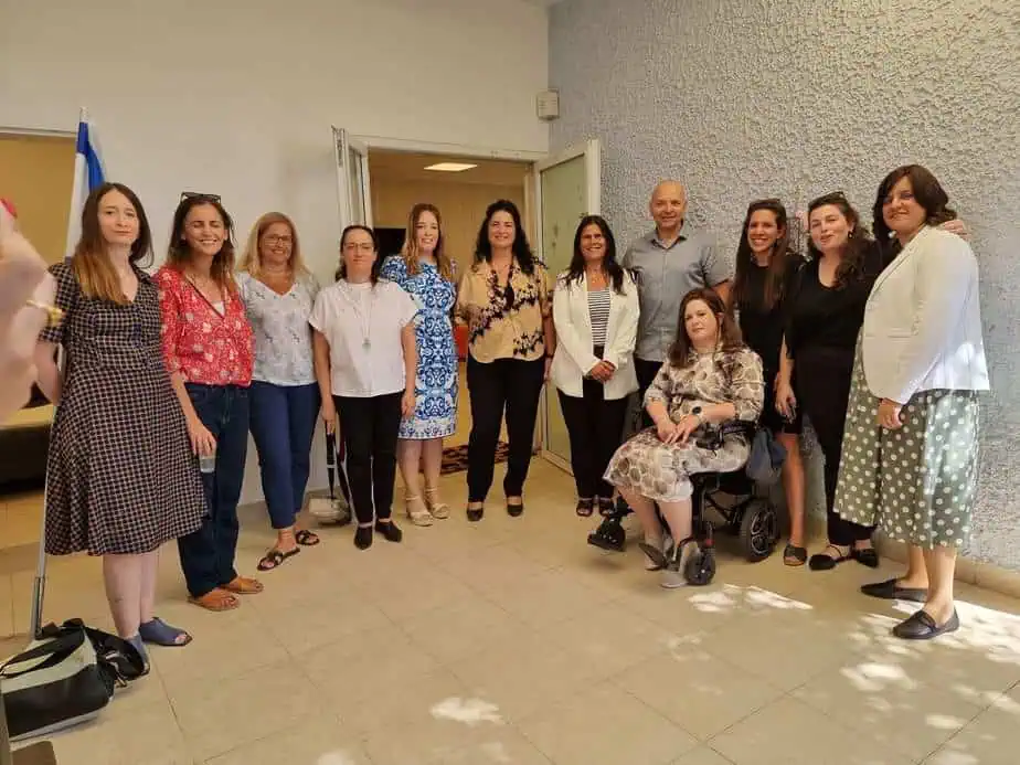 צוות מקימי הבית הירוק גני תקווה. צילום: דוברות עיריית גני תקווה