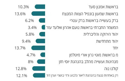 תוצאות הבחירות למועצת העיר. צילום מסך מתוך אתר הבחירות לרשויות המקומיות