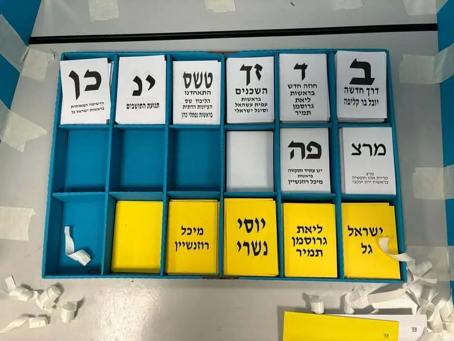 בחירות מקומיות 2024 בקריית אונו. צילום: אונו ניוז