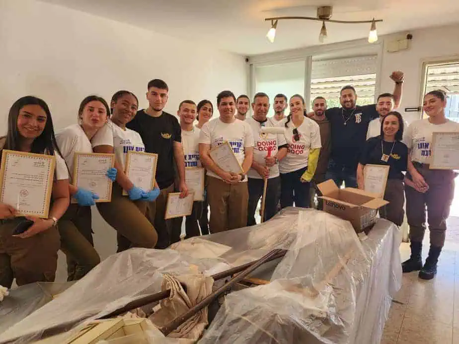 יום המעשים הטובים בקריית אונו. צילום: אגף השירותים החברתיים, קריית אונו