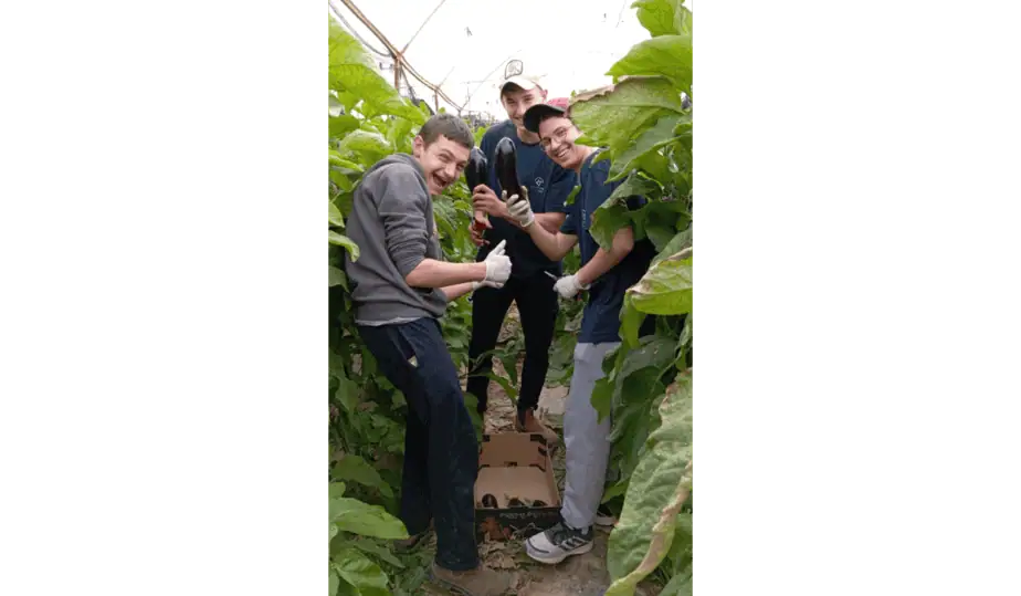 תלמידי שכבת י"ב אמית בר אילן. צילום: ישי ליפשיץ