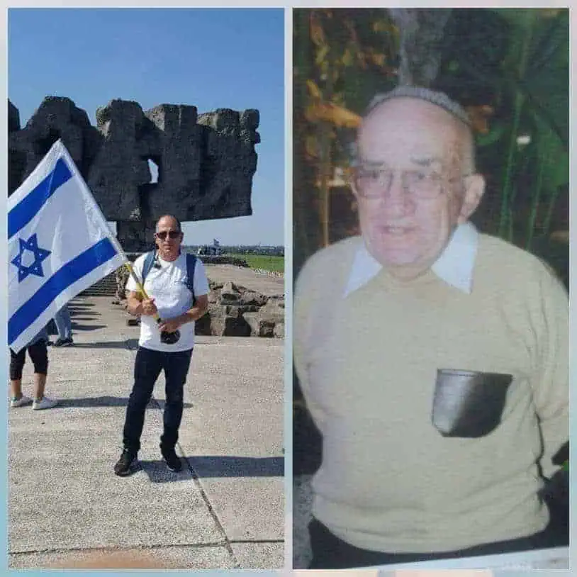 מימין יהודה גוטמן ז"ל ואפי גוטמן צילום פרטי