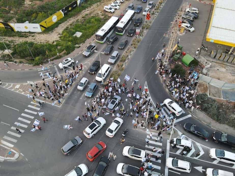 יום השיבוש בבקעת אונו. צילום ארכיון אופיר מנדל