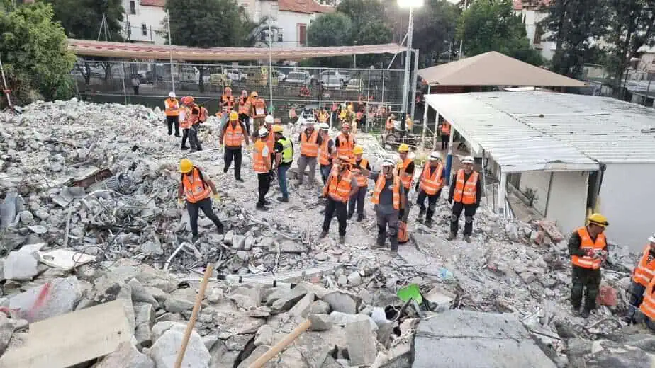 תרגיל פיקוד העורף בבקעת אונו. צילום: דובר צה"ל