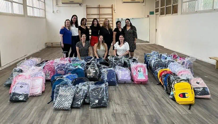 מיזם מרגש- ילקוטים חדשים לילדים. צילום: עמותת מעגל נשים וטנג'נט גני תקווה