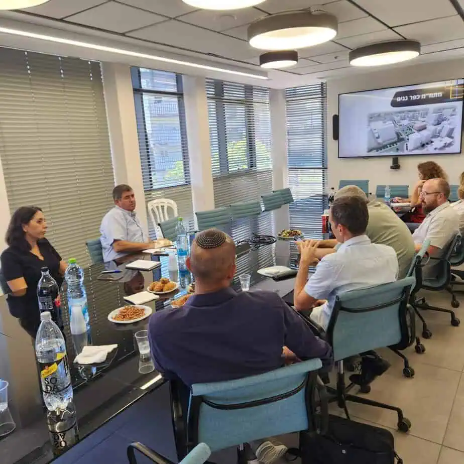 גבעת שמואל נערכת לקו המטרו החדש. צילום: דוברות עיריית גבעת שמואל
