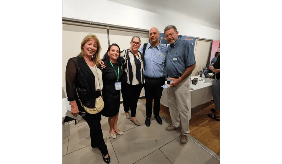 אורחי כבוד בכנס מימין לשמאל- פרופ סתיו, ד"ר אגלשיין,ד"ר חתומי, יפית שובל ונעמי ברנדר בן אבי. צילום: שרון בכר יחסי ציבור ותקשורת