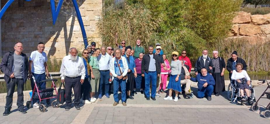 מרכז אתנחתא אור יהודה. צילום באדיבות צוות עזר מציון ומשתתפי האירוע