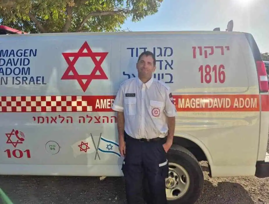 עמית עשהאל. צילום: דוברות מד״א