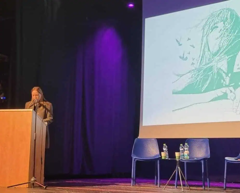 קריית אונו ציינה את יום המאבק באלימות נגד נשים.  צילום: דורון מנור