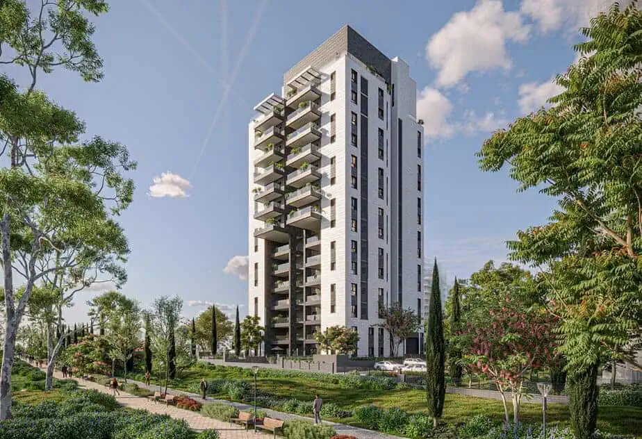 שבירו גני תקווה. הדמיה: snapshot cohen studio