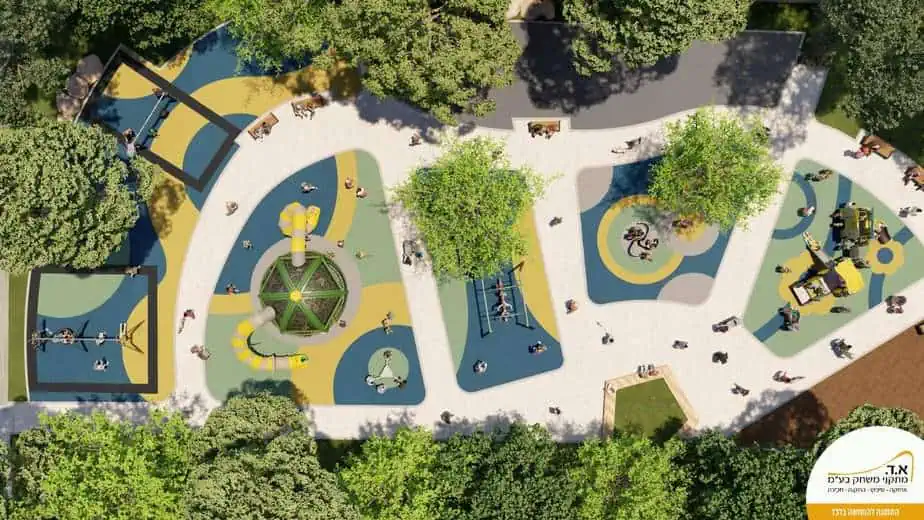 החלו עבודות שדרוג בגן הראשונים קריית אונו. צילום: עיריית קריית אונו