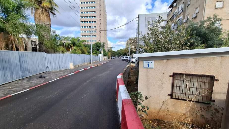 רחוב ביאליק בגבעת שמואל יהפוך לדו סטרי. צילום: דוברות העירייה